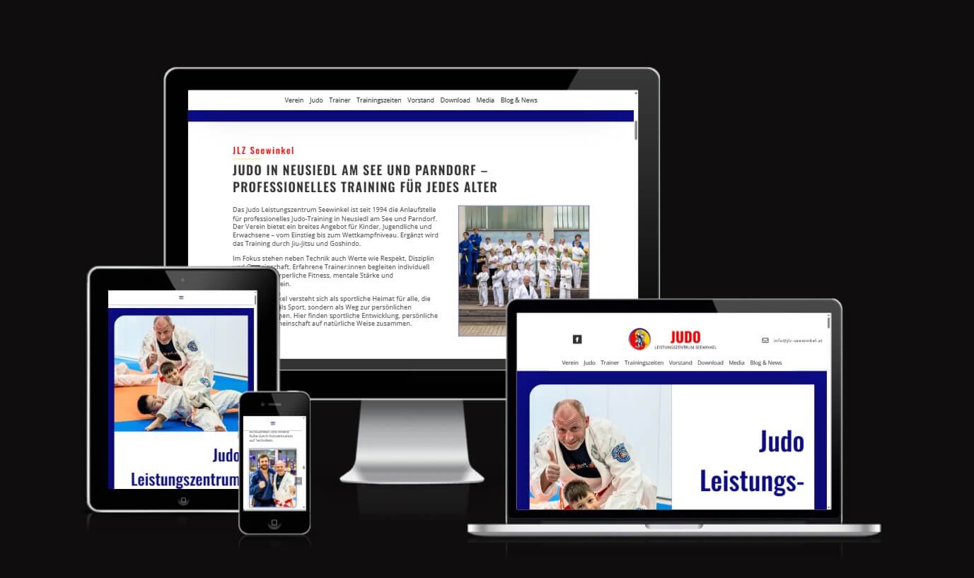Responsive Website JLZ Seewinkel Responsive Website JLZ Seewinkel